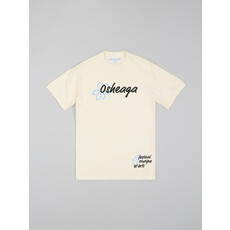 Osheaga T-shirt "Script" fleuri beige OSHEAGA