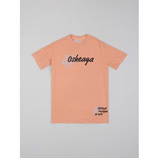 Osheaga T-shirt "Script" fleuri orange OSHEAGA