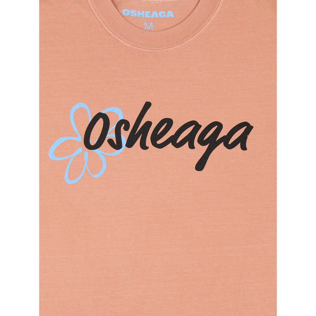 Osheaga T-shirt "Script" fleuri orange OSHEAGA