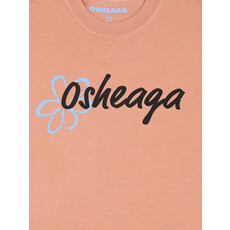 Osheaga T-shirt "Script" fleuri orange OSHEAGA