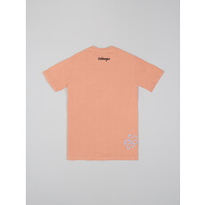 Osheaga T-shirt "Script" fleuri orange OSHEAGA