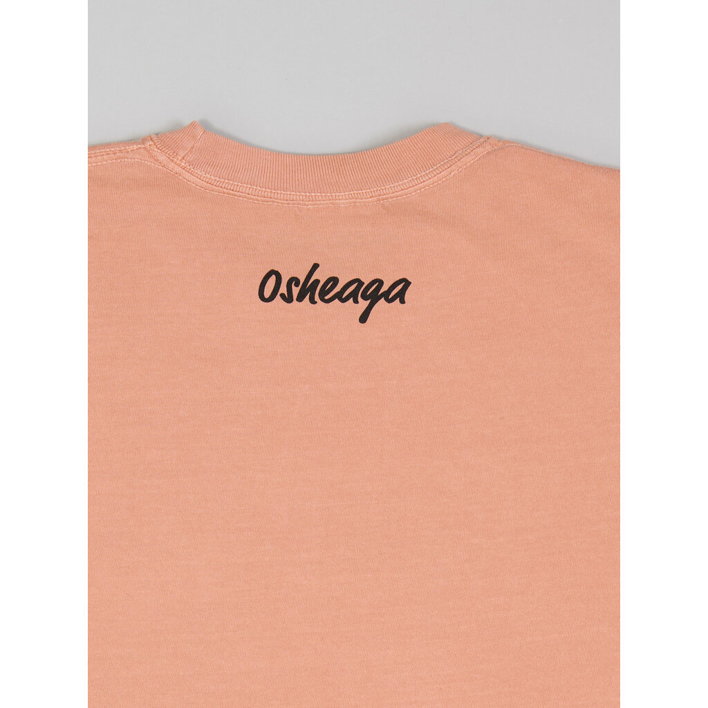 Osheaga T-shirt "Script" fleuri orange OSHEAGA