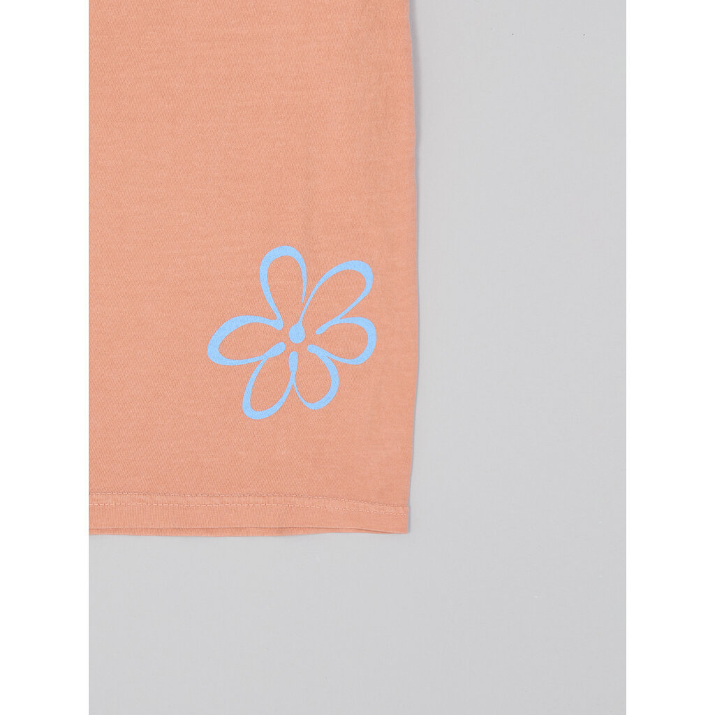 Osheaga T-shirt "Script" fleuri orange OSHEAGA