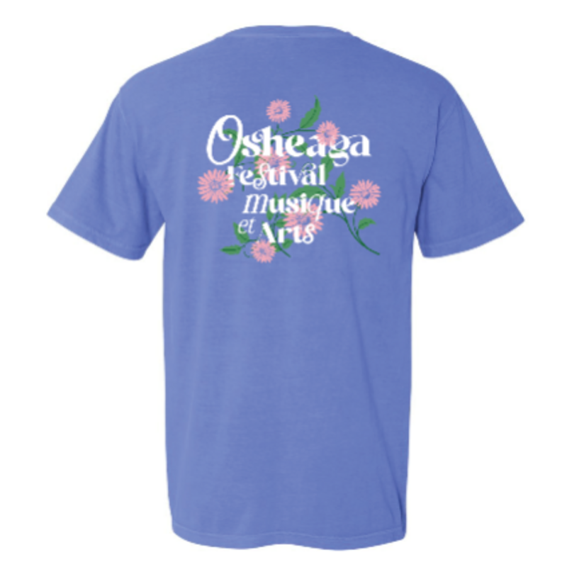 OSHEAGA 2026 Flowers Festival Musique et Arts T-Shirt
