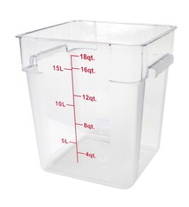 Thunder Group Food Storage Container, 18 Qt