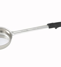 Winco Food Portioner, Solid, 6 oz, Black Hdl