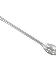 Winco Basting Spoon, Slotted, 18"