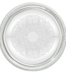 Winco Round Chrome Pltd Tray, 14"