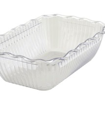 Winco Deli Crock, 10" x 7" x 3", Clear