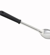 Winco Basting Spoon, Solid, Sq Tip, 13"