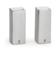 Tablecraft S/S Salt & Pepper Shaker Set, 1-1/2 oz