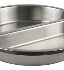 Winco Divided Steam Table Pan, S/S, 2.4" Deep