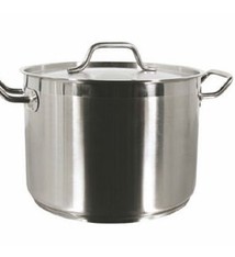 Thunder Group Stock Pot w/Lid, S/S, 8 Qt
