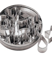 Paderno Dough Cutters, Geometrics, 12 Pcs