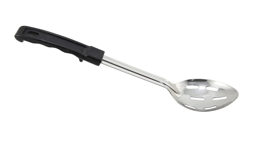 Winco Basting Spoon, Slotted, 15"
