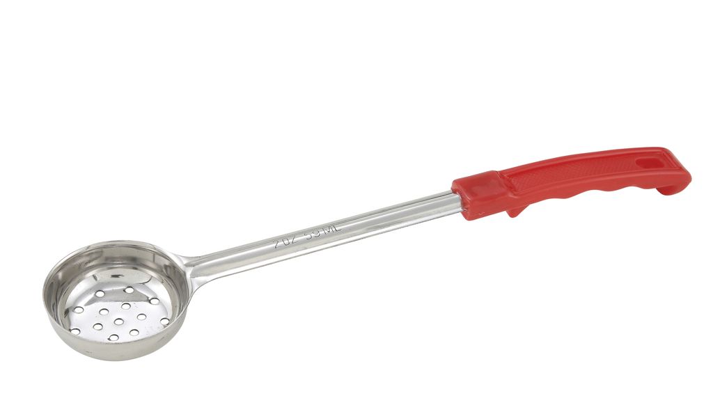 Winco Food Portioner, Perf, 2 oz, Red
