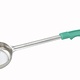 Winco Food Portioner, Solid, 4 oz, Green Hdl
