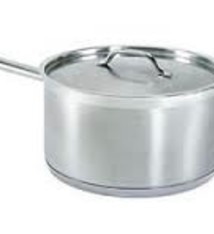 Thunder Group Sauce Pan w/Lid, S/S, 4.5 Qt