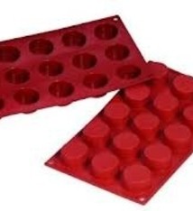 Fat Daddio's Petits Fours, Silicone, 15 Cavities