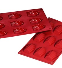 Fat Daddio's Madeleine, Silicone, 9 Caviries
