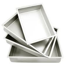 Fat Daddio's Cake Pans (1/2 Doz), 12" x 15" x 3"