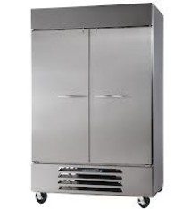 Beverage Air Reach-In Refrigerator, 2 Sect, 49 cu. ft.
