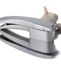 Focus Foodservice Garlic Press & Slicer, Cast Alum