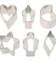 Ateco Pastry Cutter Set, 6 Pcs