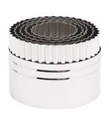 Ateco Pastry Cutter Set, 5 Pcs