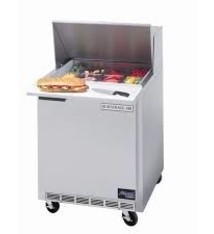 Beverage Air Sandwich Unit, 1 Sect., 8 Various Pans, 27", 7.3 cu. ft.