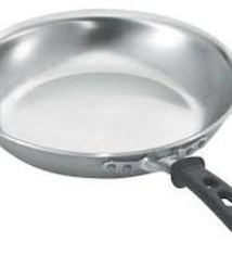 Vollrath Fry Pan, WEAREVER, 14", Silicone Hdl