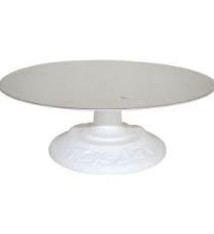 Update International Cake Decorating Stand, Revolving, 12"