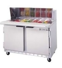 Beverage Air Sandwich Unit, 2 Sect., 10 Pan, 36", 10.2 cu. ft.