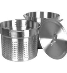 Thunder Group Pasta Cooker Set, S/S, 20 Qt