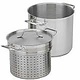 Thunder Group Pasta Cooker Set, S/S, 20 Qt