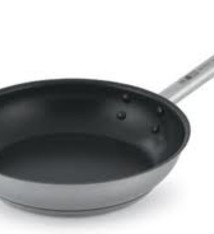 Vollrath Fry Pan, Non-Stick, S/S, 9-1/2"