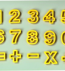 Fat Daddio's Cookie Cutter Set, Math Time!