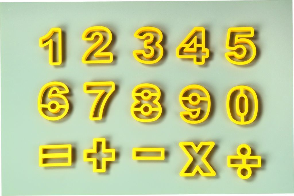 Fat Daddio's Cookie Cutter Set, Math Time!