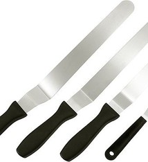 Fat Daddio's Offset Spatula, S/S, 4"