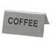 Update International Tent Sign, S/S, "Coffee"
