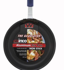 Winco Fry Pan, Non-Stick, Alum, 8"