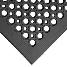 Apex Rubber Mat, 3' x 5' x 1/2", Black