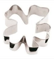 Paderno Shamrock Cookie Cutter, 3-1/8"