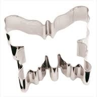 Paderno Butterfly Cookie Cutter, 2-3/4" x 3-1/8"