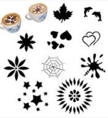 Paderno Cappuccino Stencils
