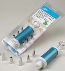 Ateco Decorating Syringe, 7 Pcs