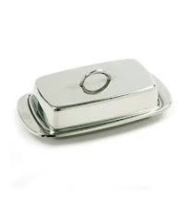 Norpro Butter Dish, S/S, Wide
