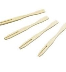 Tablecraft Bamboo Fork Picks, 3-1/2"