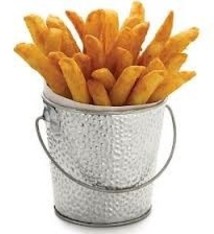 Tablecraft Round Pail, 4" x 4"