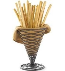 Tablecraft Appetizer Cone, 4-3/4" x 6-3/4"